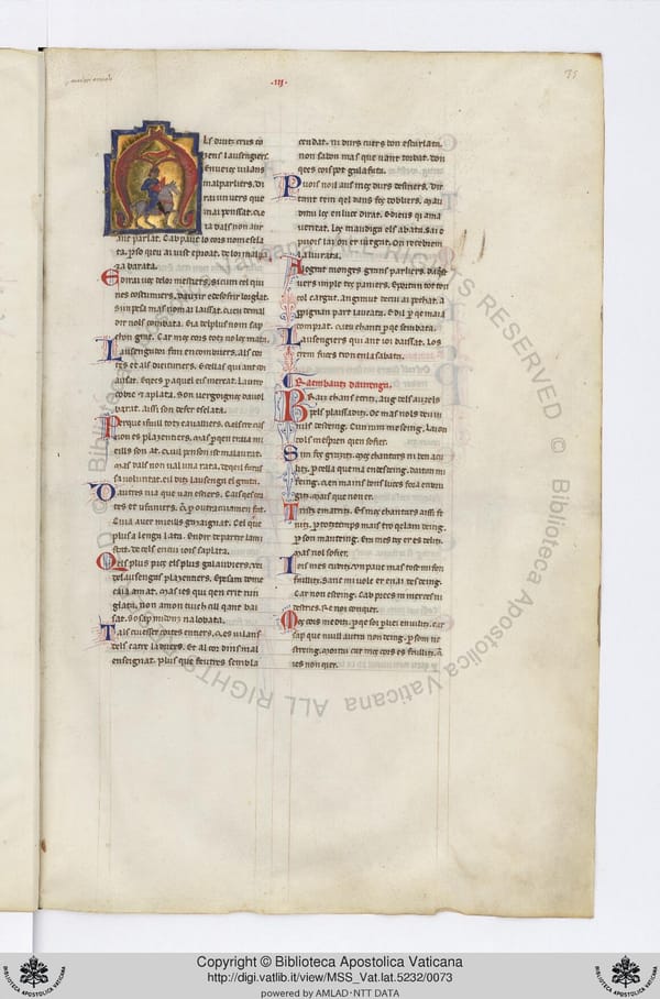 Chanson XXXVII, manuscrit A, feuillet 35r